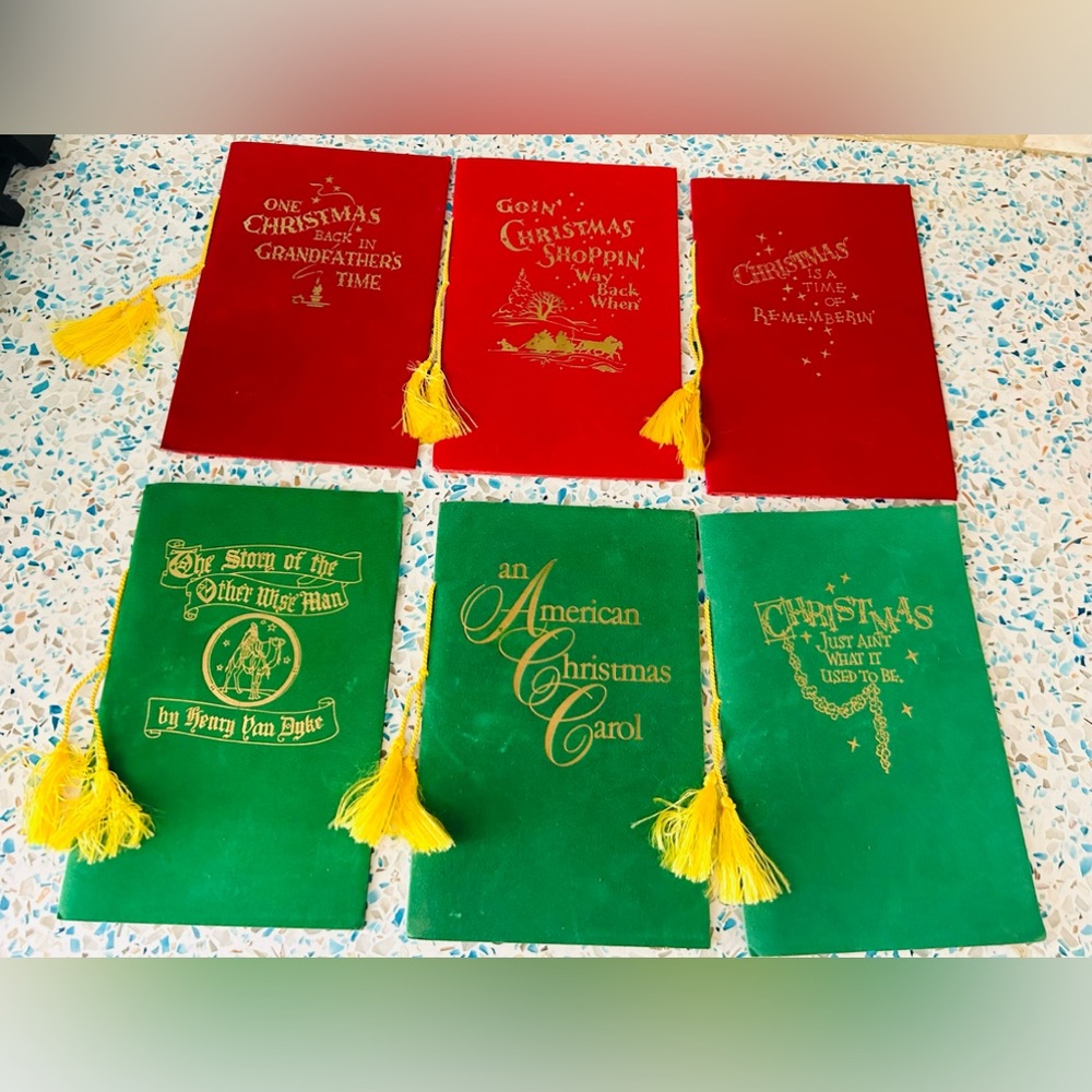 Vintage  1950’- 60’ Christmas Stories Booklets Lot